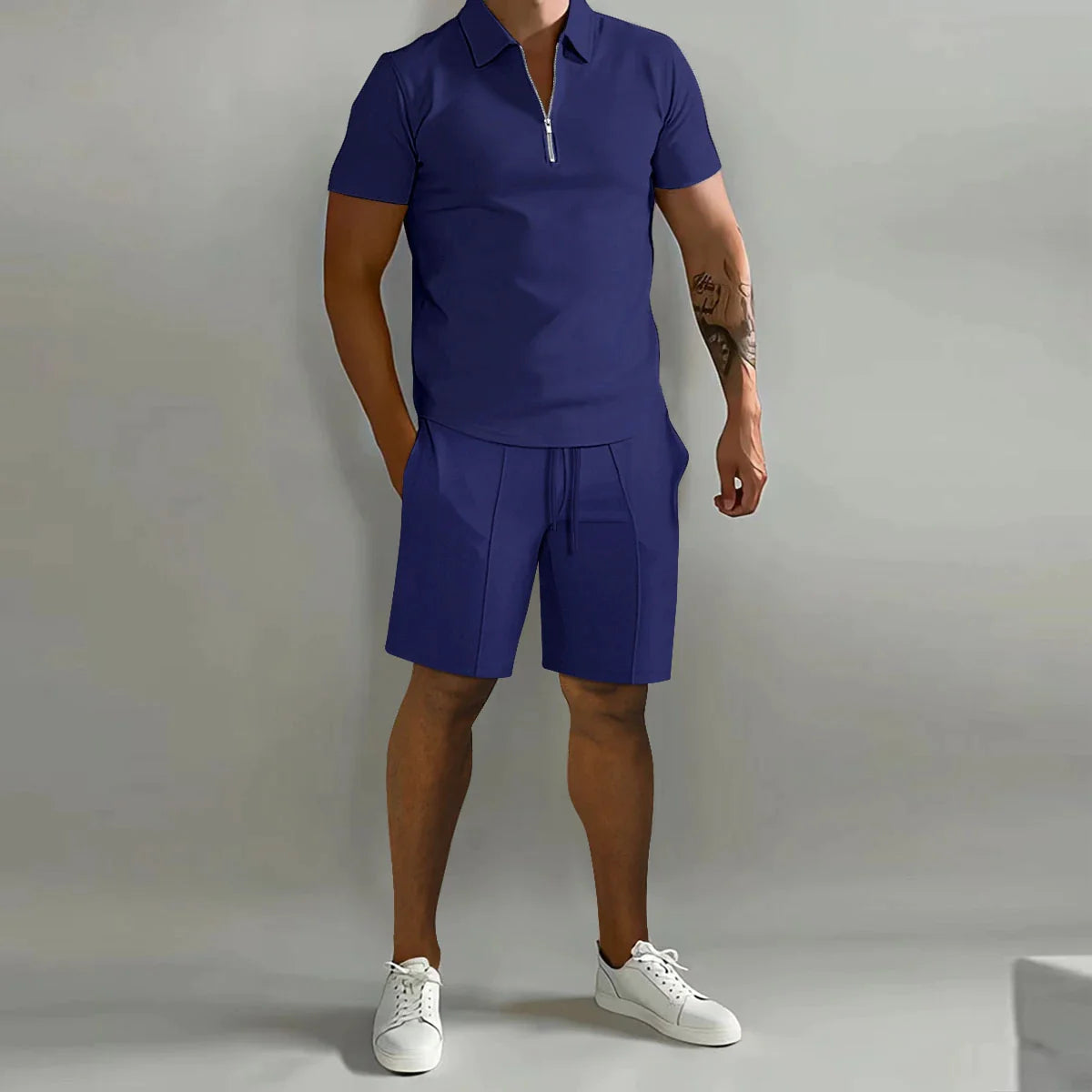 Callum | Refined Polo and Shorts Duo | Men’s Fashion
