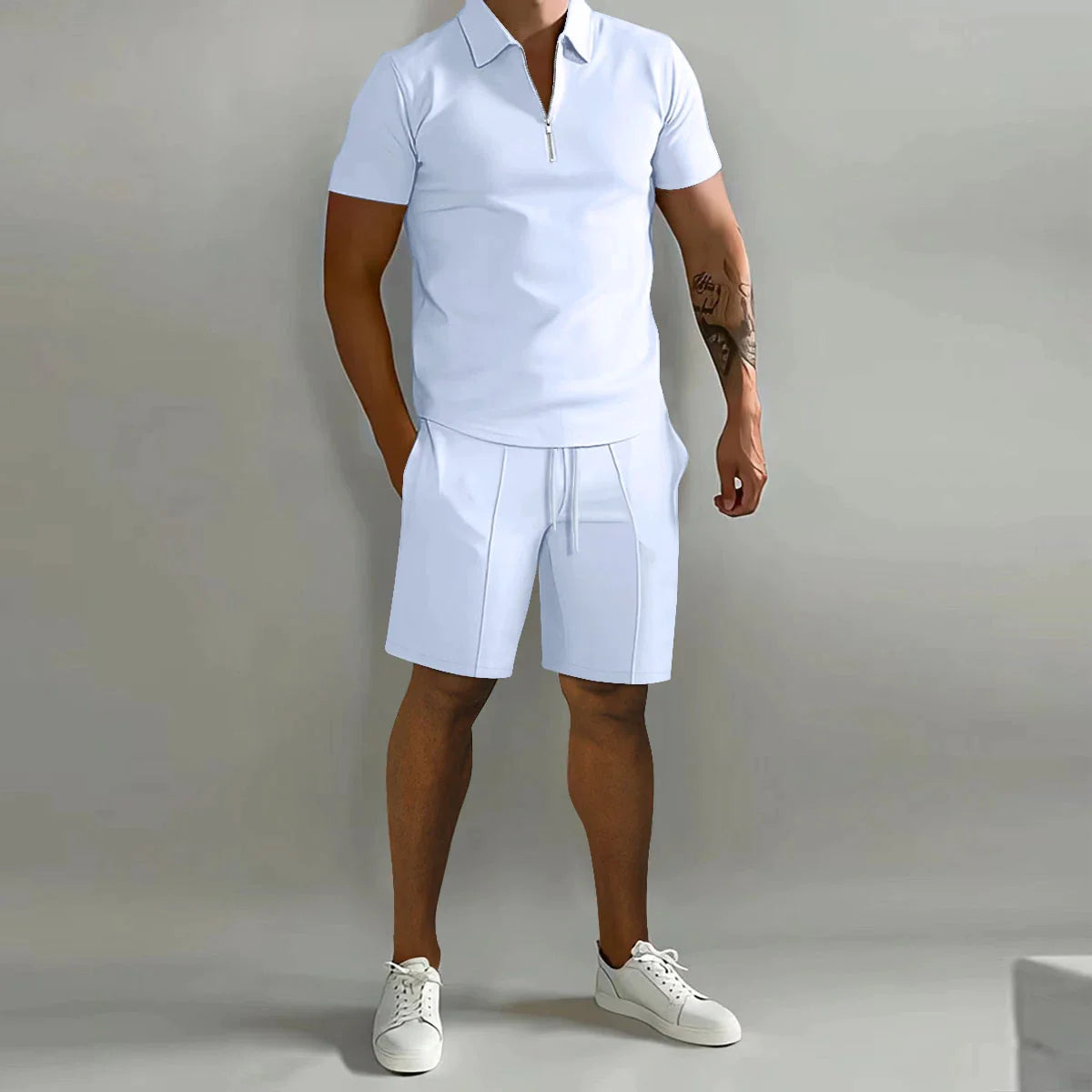 Callum | Refined Polo and Shorts Duo | Men’s Fashion
