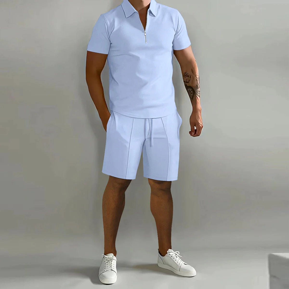 Callum | Refined Polo and Shorts Duo | Men’s Fashion