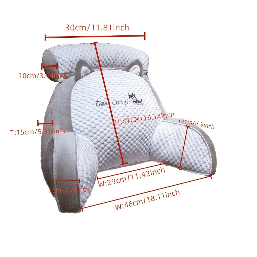 ComfyBump | Pregnancy Pillow – Quilted Backrest with Removable Cover
