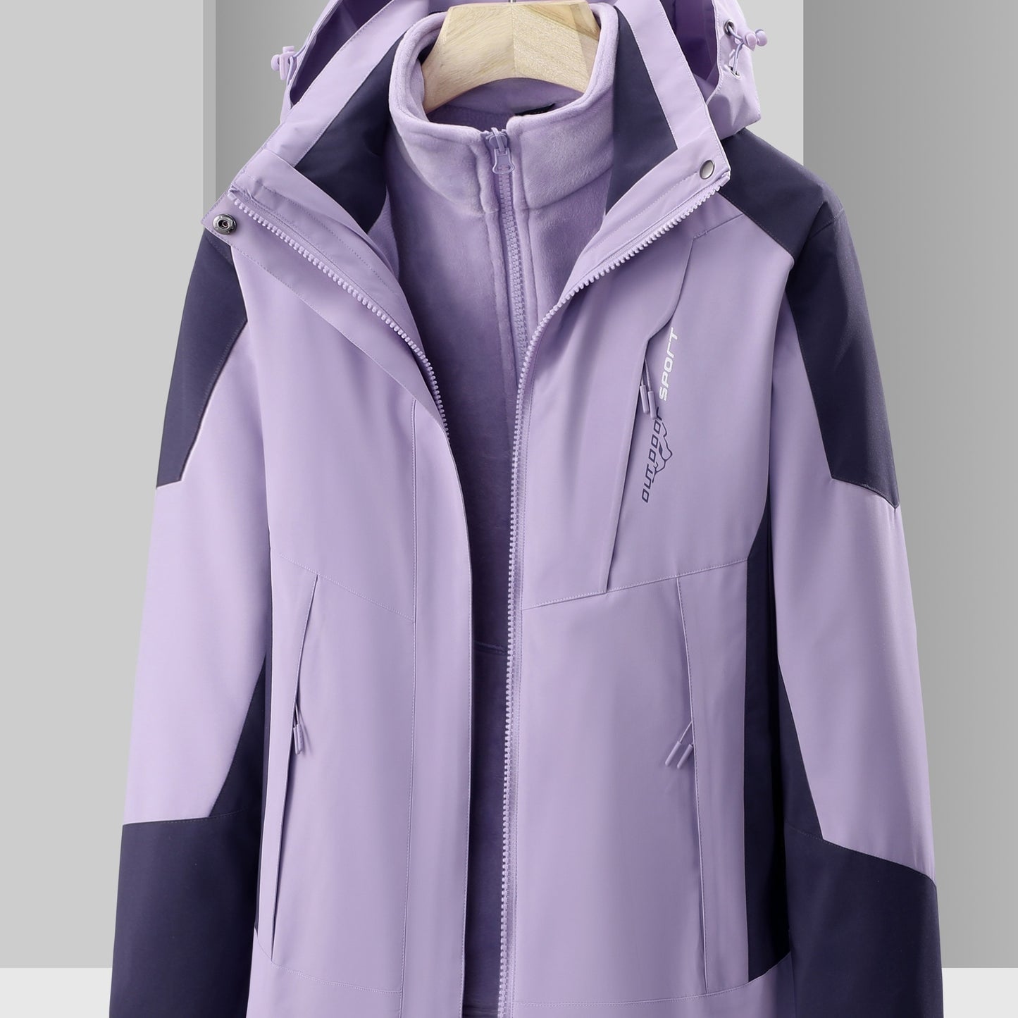 Erika | Women’s Ski Jacket – 3-in-1 Design with Inner Lining