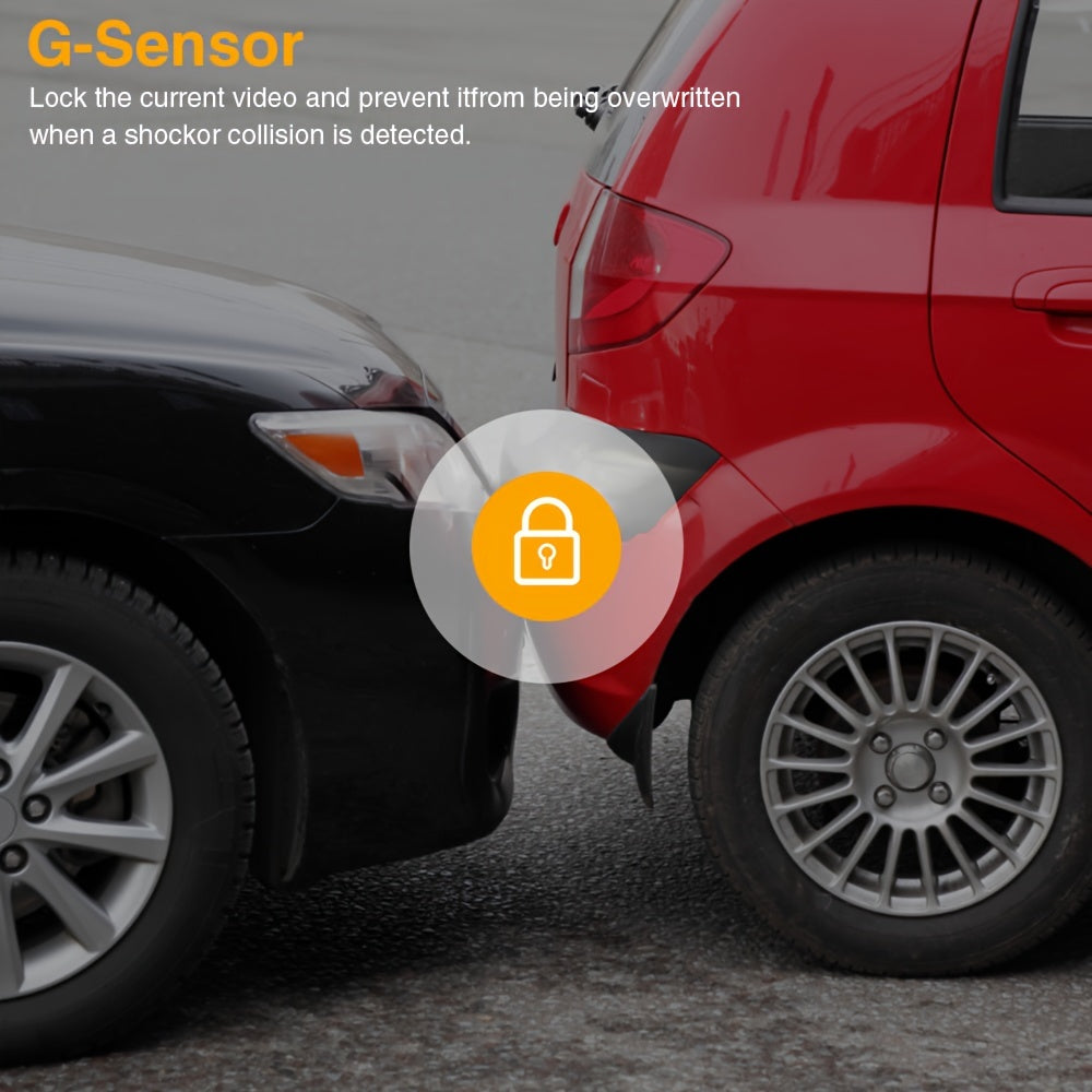 RoadSecure | 1080P Car Dash Cam – Dual Lens Protection
