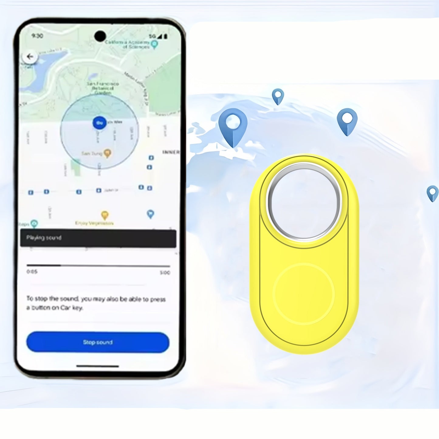 FindPro | Smart Bluetooth Tracker – Worldwide Anti-Loss Alerts