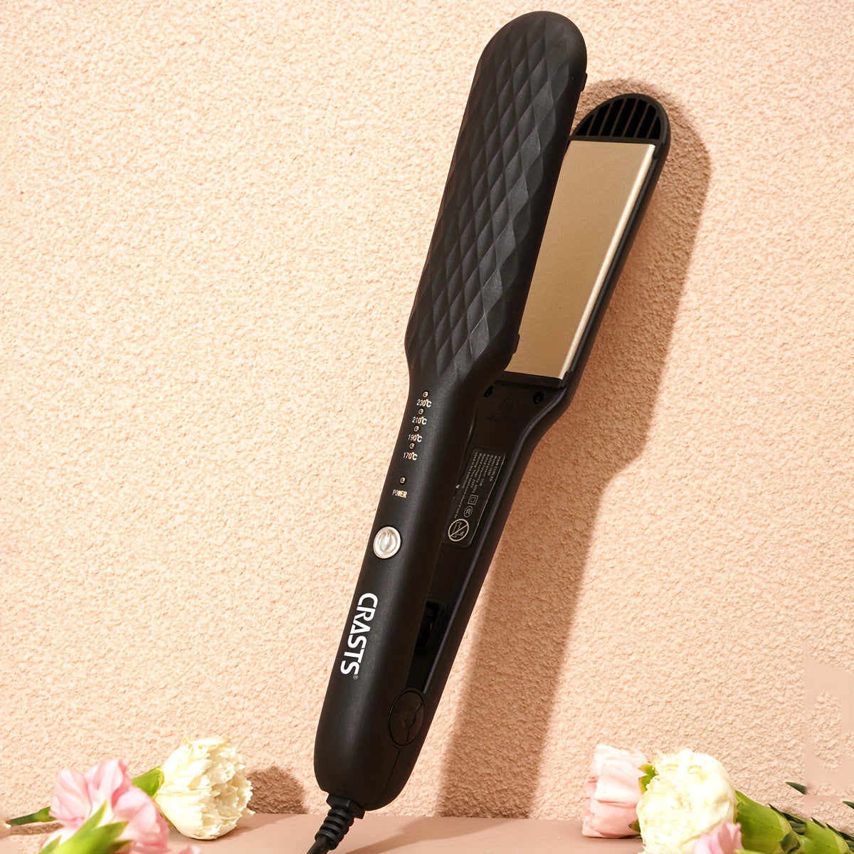 GlamForm | 3-in-1 Hair Styling Tool – Straighten, Curl & Crimp with LCD Control