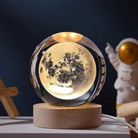 DeerLight | Orbital Crystal Table Lamp