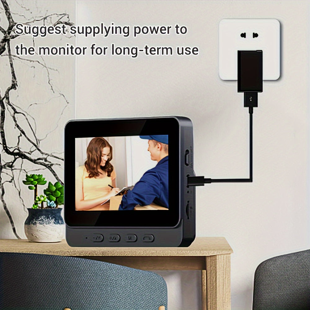 VisionBell | USB-Powered Video Doorbell with Touch Control