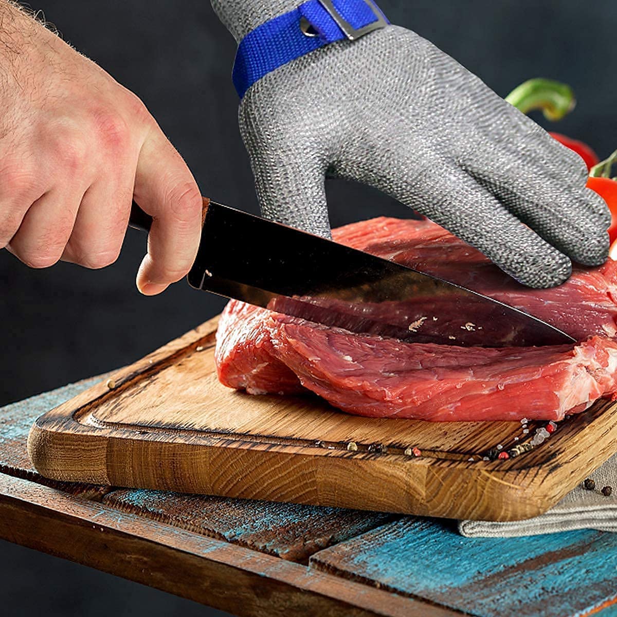 ChefShield | Kitchen Mesh Glove – Dishwasher-Safe & Hygienic