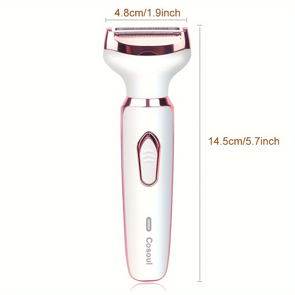 PureBare | 4-in-1 electric shaver - Gentle hair removal for face & body
