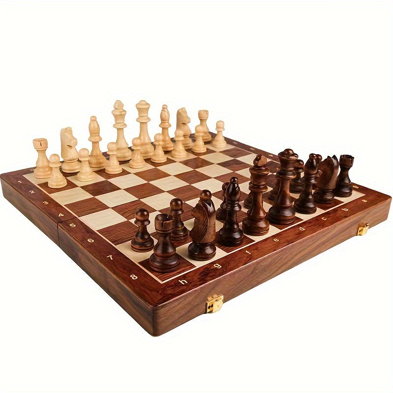 EliteSquare | Luxury Chess Set – Durable Wooden Board & Detailed Pieces