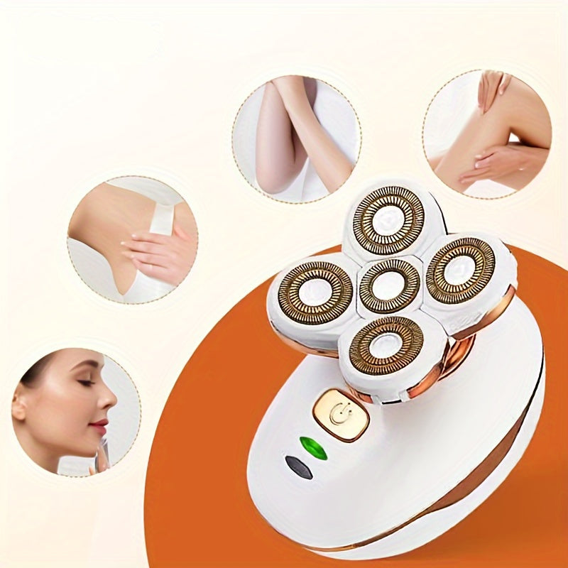 PureGleam | Women's shaver - 5-blade system for gentle hair removal