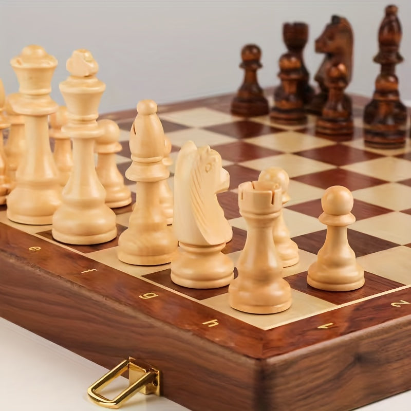 EliteSquare | Luxury Chess Set – Durable Wooden Board & Detailed Pieces