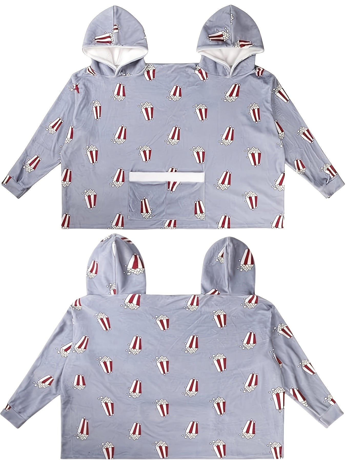 CozyBond | Matching Pyjamas – Plus Size Flannel with Fun Design