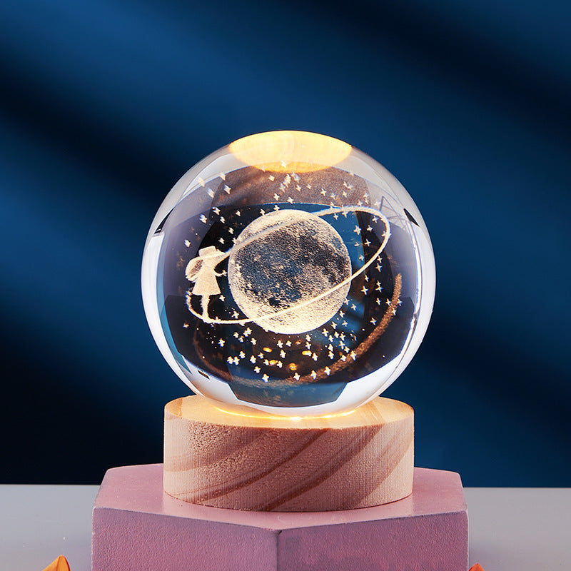 DeerLight | Orbital Crystal Table Lamp