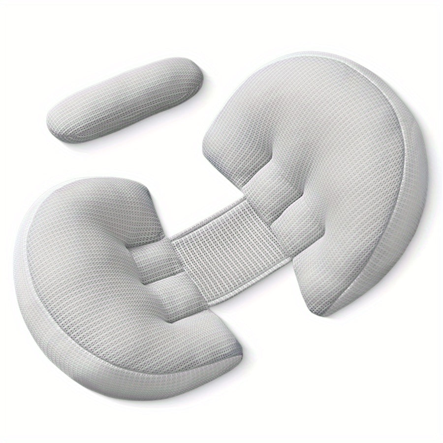 MamaLoom | Pregnancy Pillow – Ergonomic Side-Sleeping Comfort