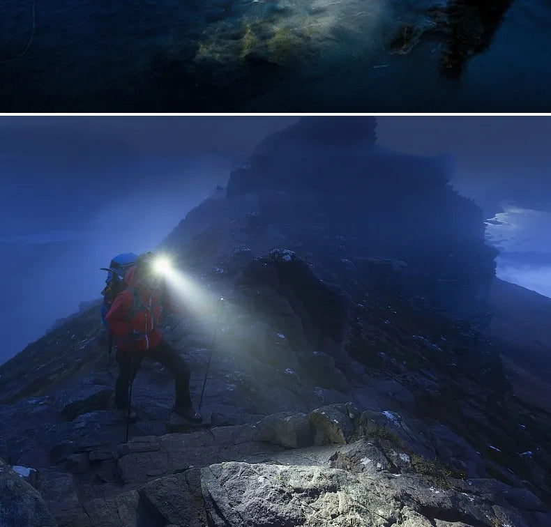 TrailTorch | Rechargeable headlamp for all weathers