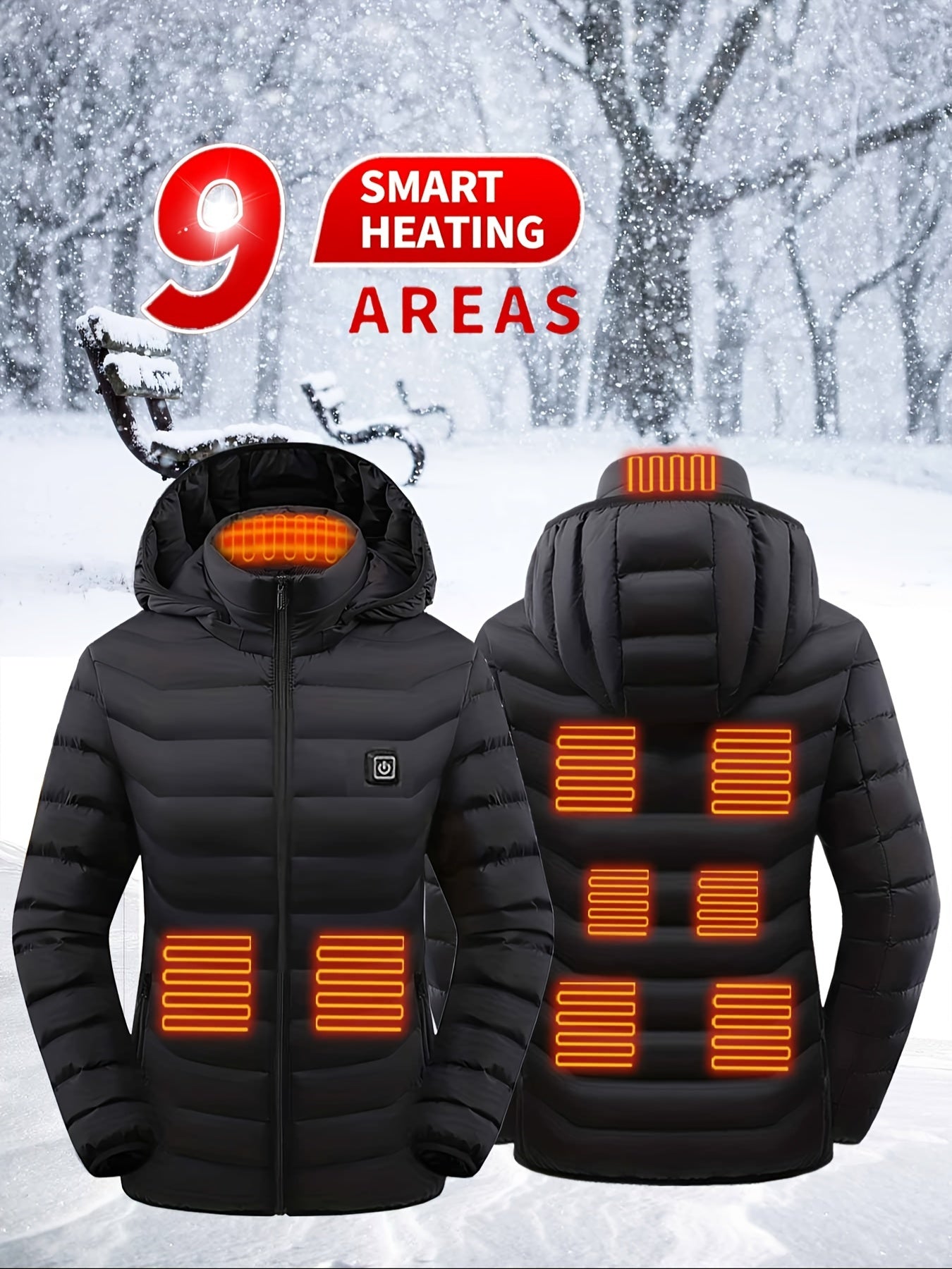 Zara | Women’s Heated Jacket – USB Rechargeable & Lightweight