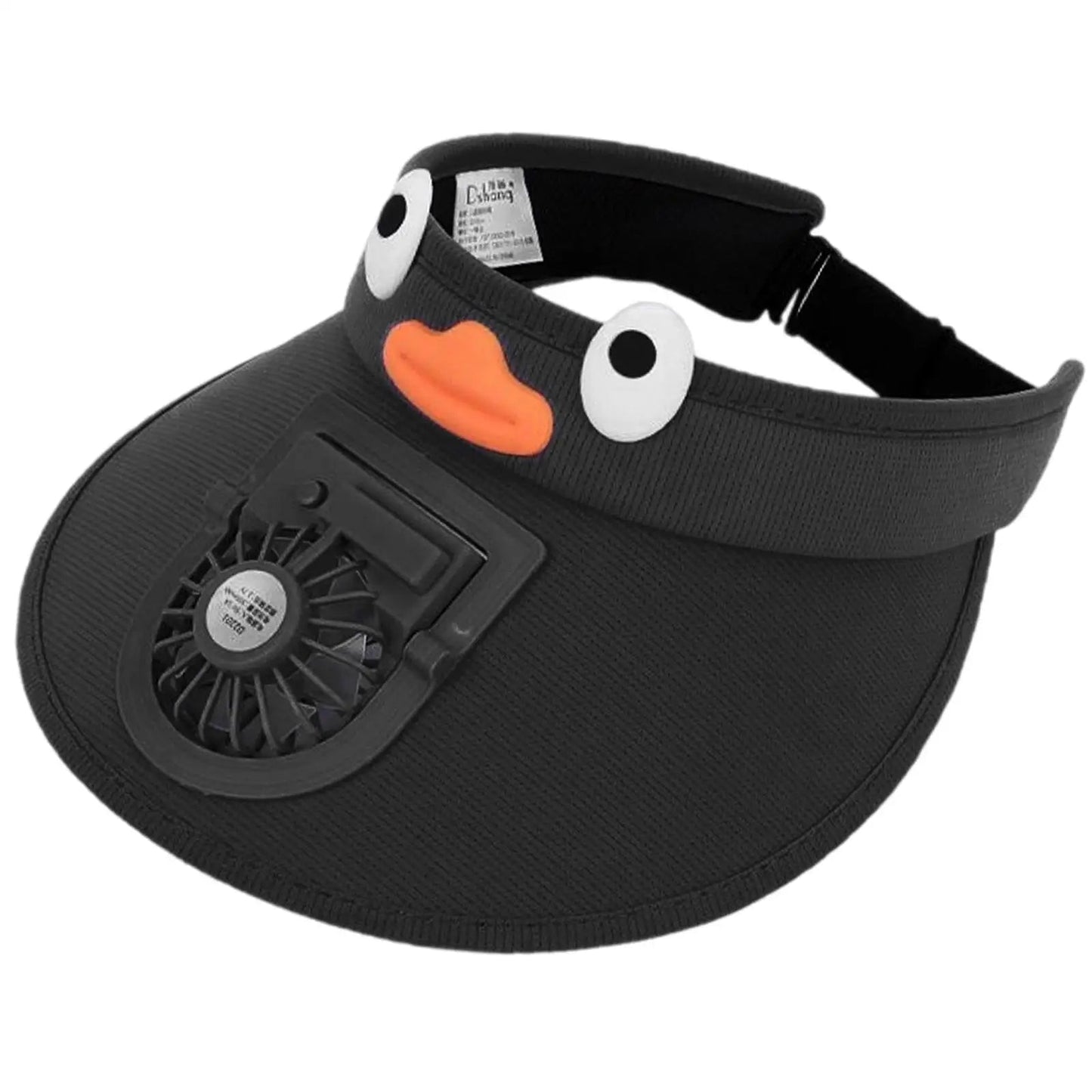 CoolCap | Kids' Sun Visor Hat with Cooling Fan