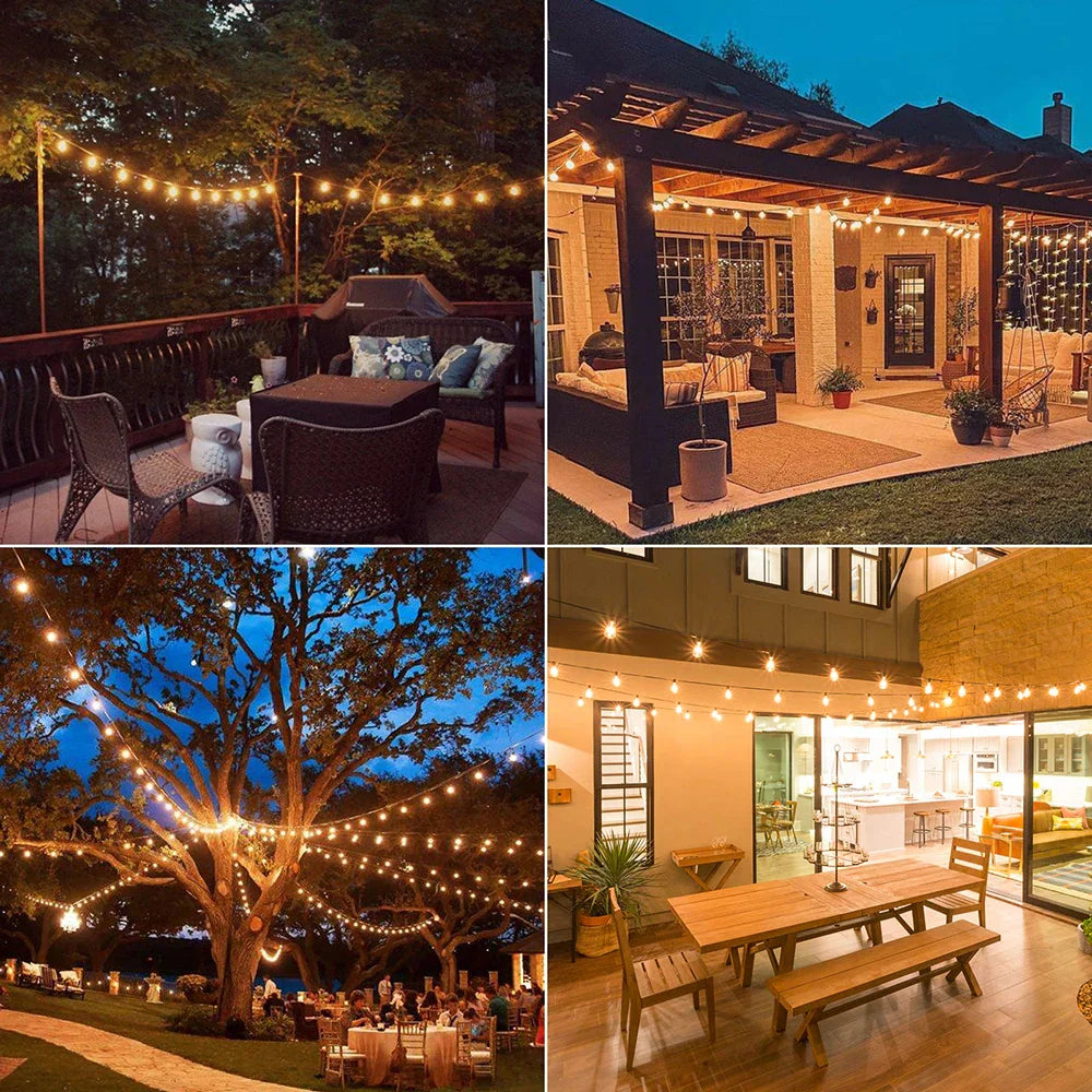 TwinkleTrail | Outdoor String Lights for All Weather