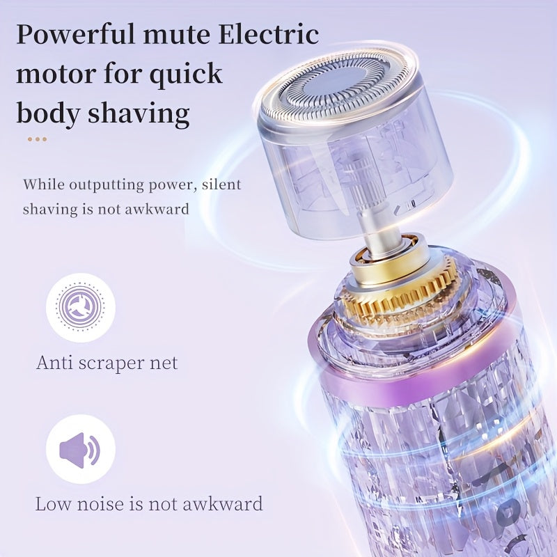 GlamTrim | Women's shaver - Cordless precision for face, bikini & legs