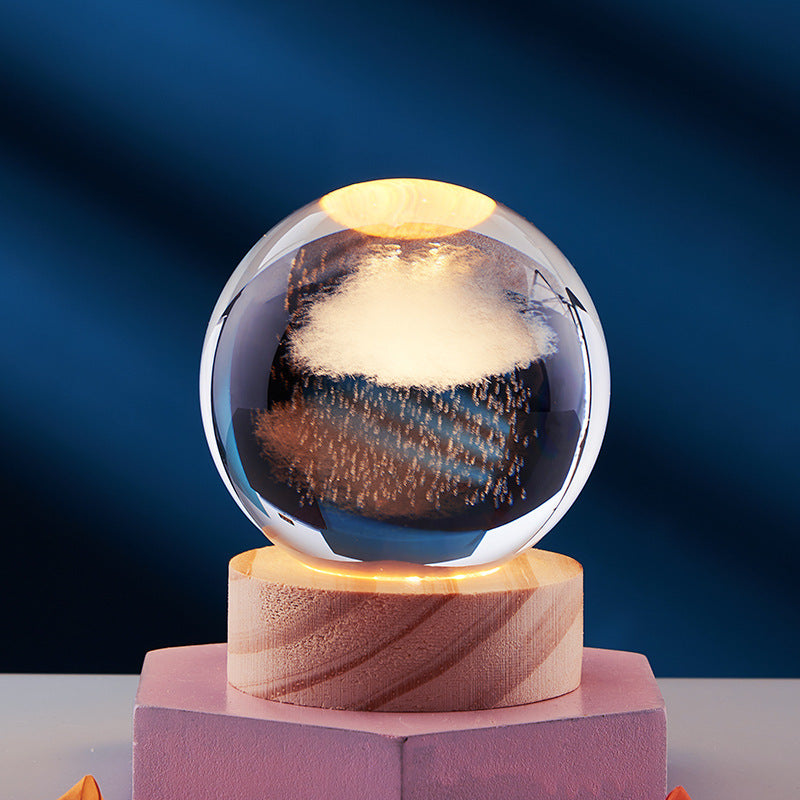 DeerLight | Orbital Crystal Table Lamp