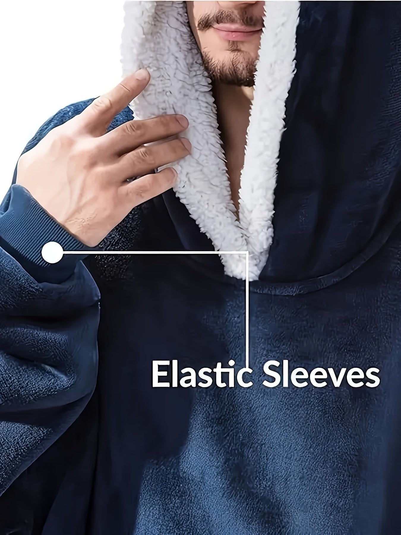 LoungeMate | Men’s Hooded Robe – Warm Flannel & Cosy Plaid