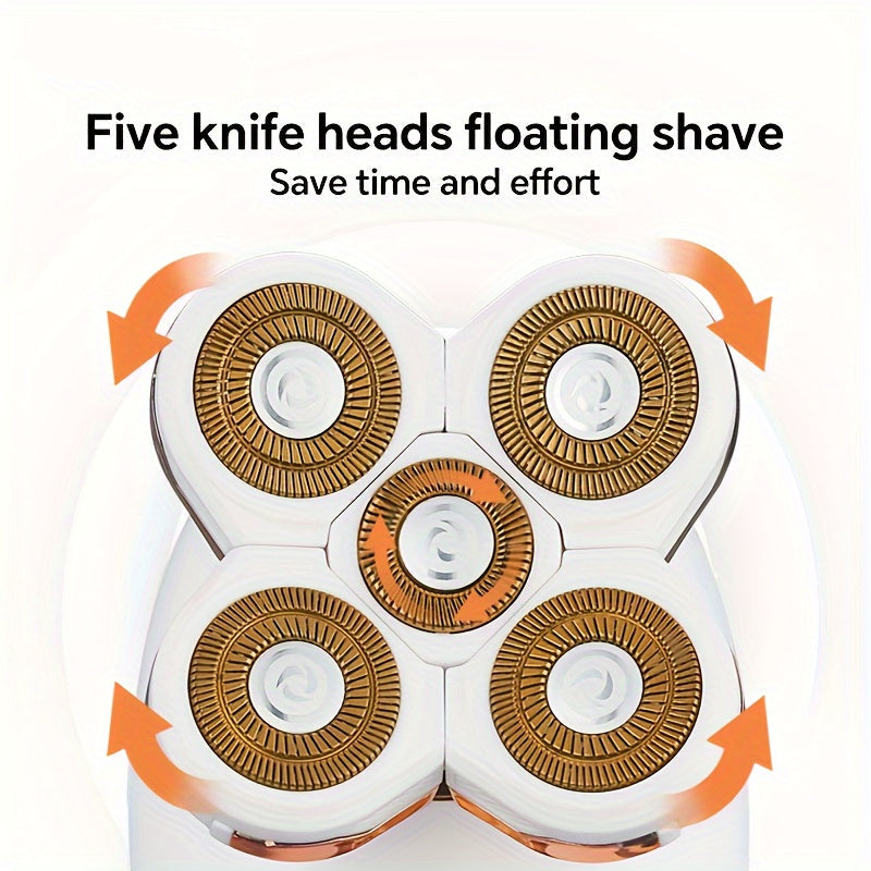 PureGleam | Women's shaver - 5-blade system for gentle hair removal
