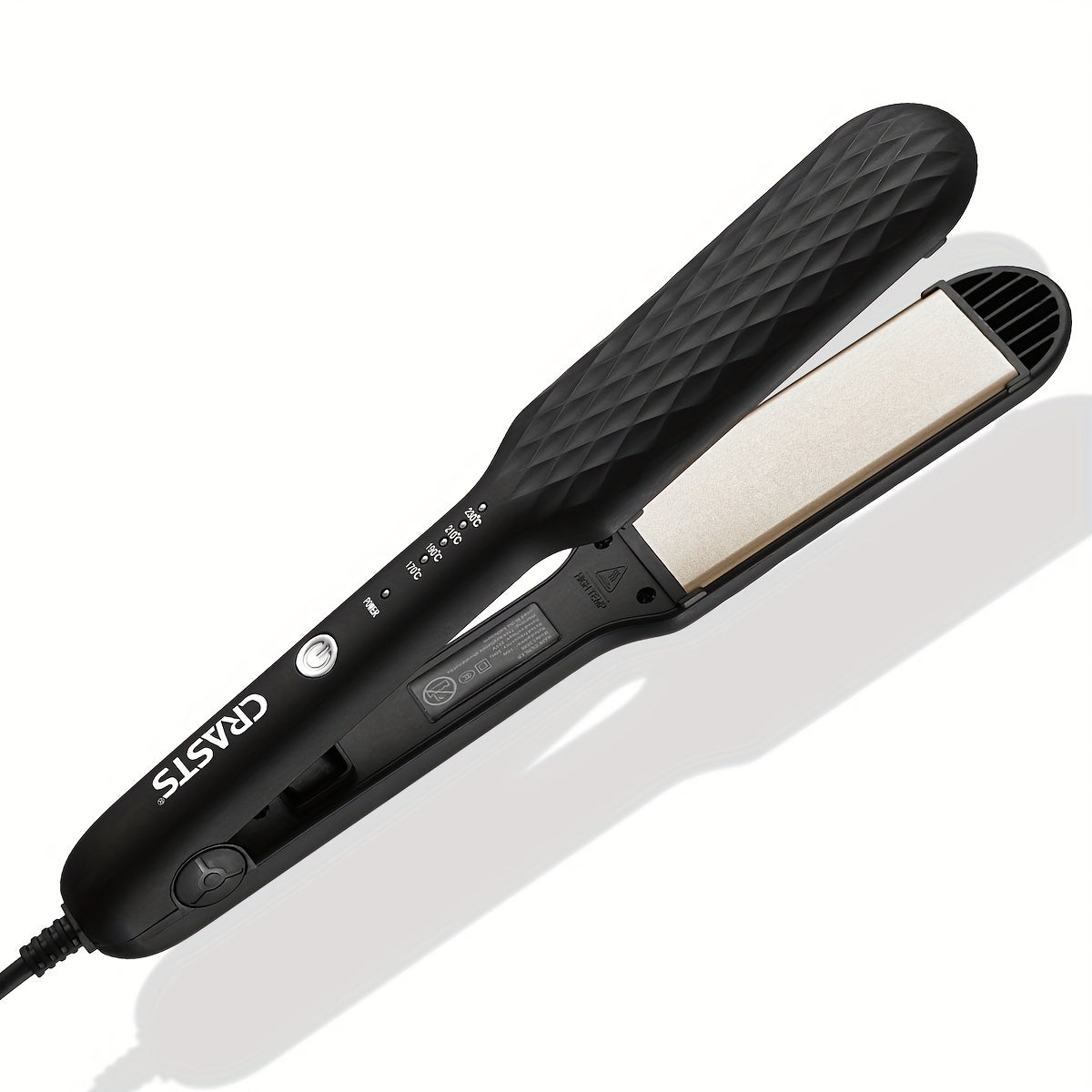 GlamForm | 3-in-1 Hair Styling Tool – Straighten, Curl & Crimp with LCD Control