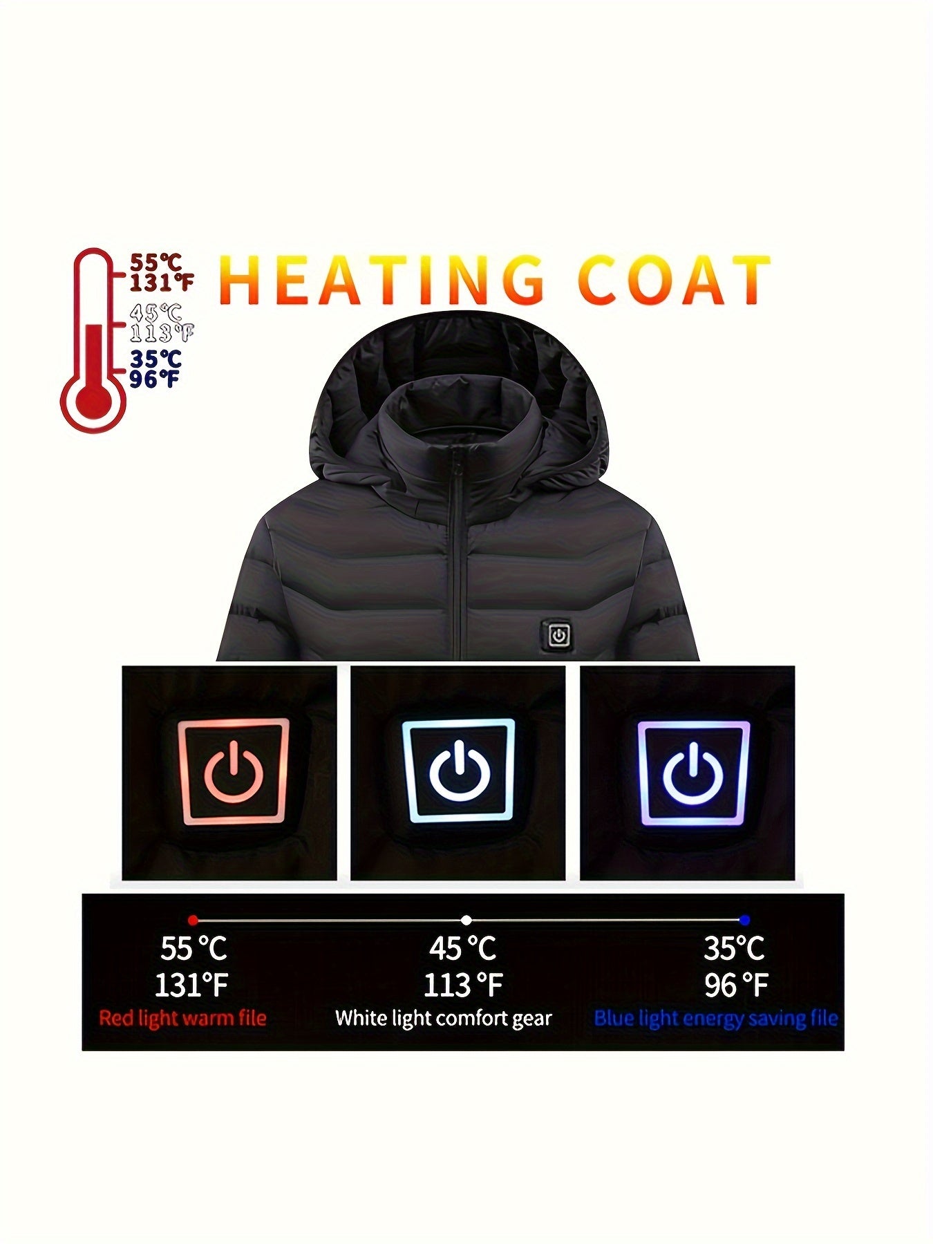 Zara | Women’s Heated Jacket – USB Rechargeable & Lightweight