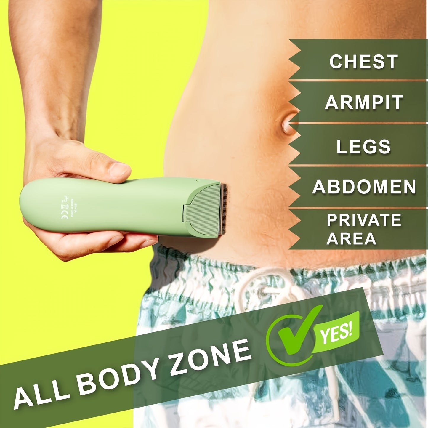 TrimMat | USB rechargeable shaver - Gentle & precise full body care