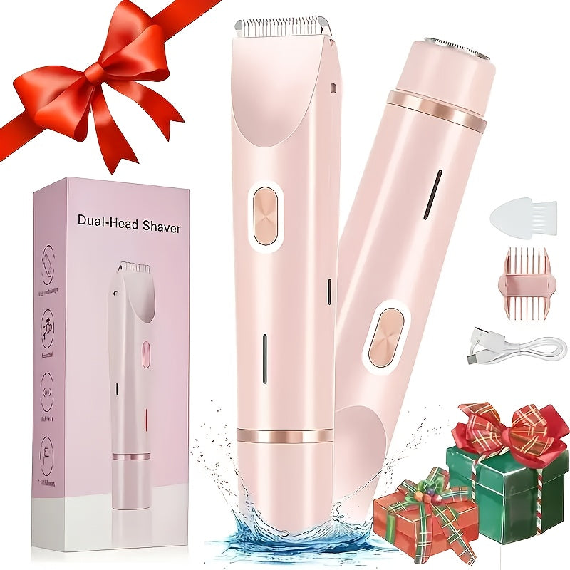 SilkTrim | Women’s Shaver – Dual-Head Precision & USB Charging