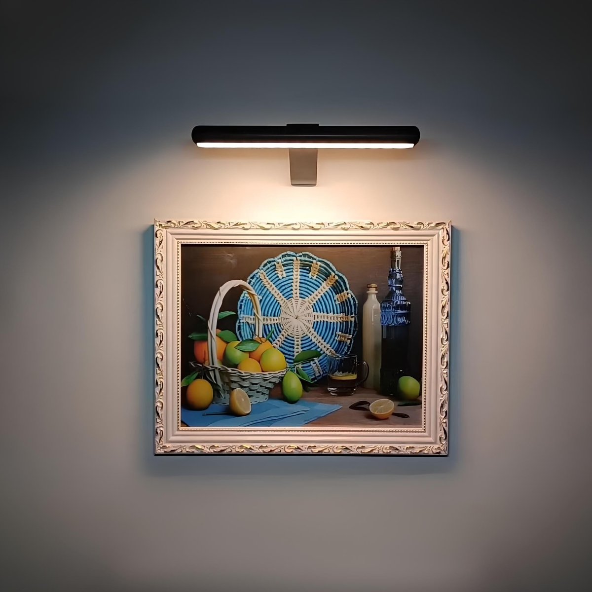 FrameLuxe | Kabellose Bilderleuchte für elegante Kunstbeleuchtung