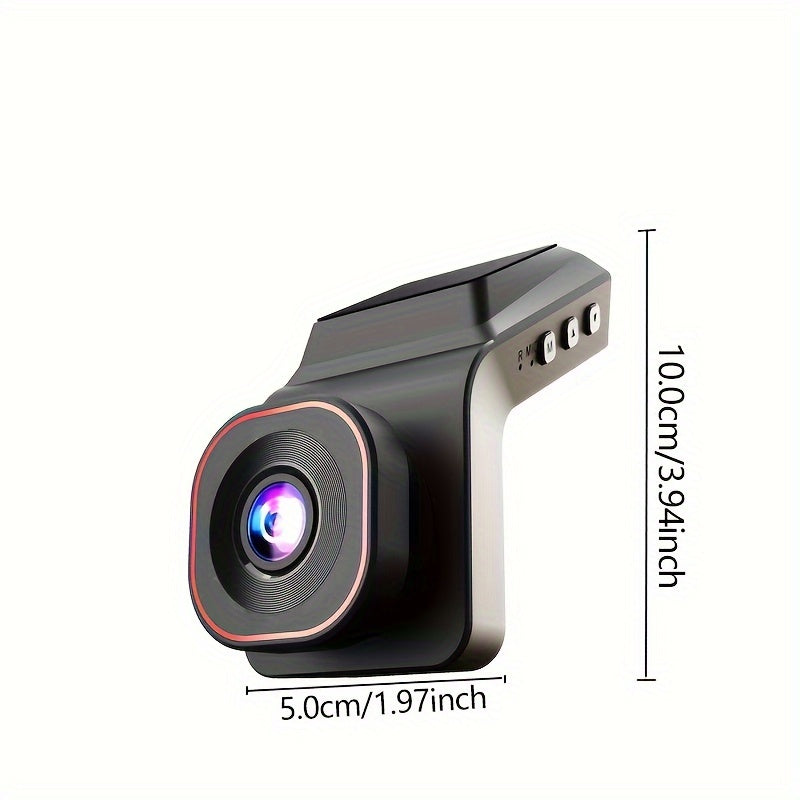 NightEye | Full HD Car Dash Cam – Mini LCD & Loop Recording
