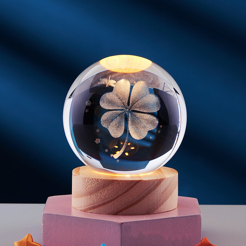 DeerLight | Orbital Crystal Table Lamp
