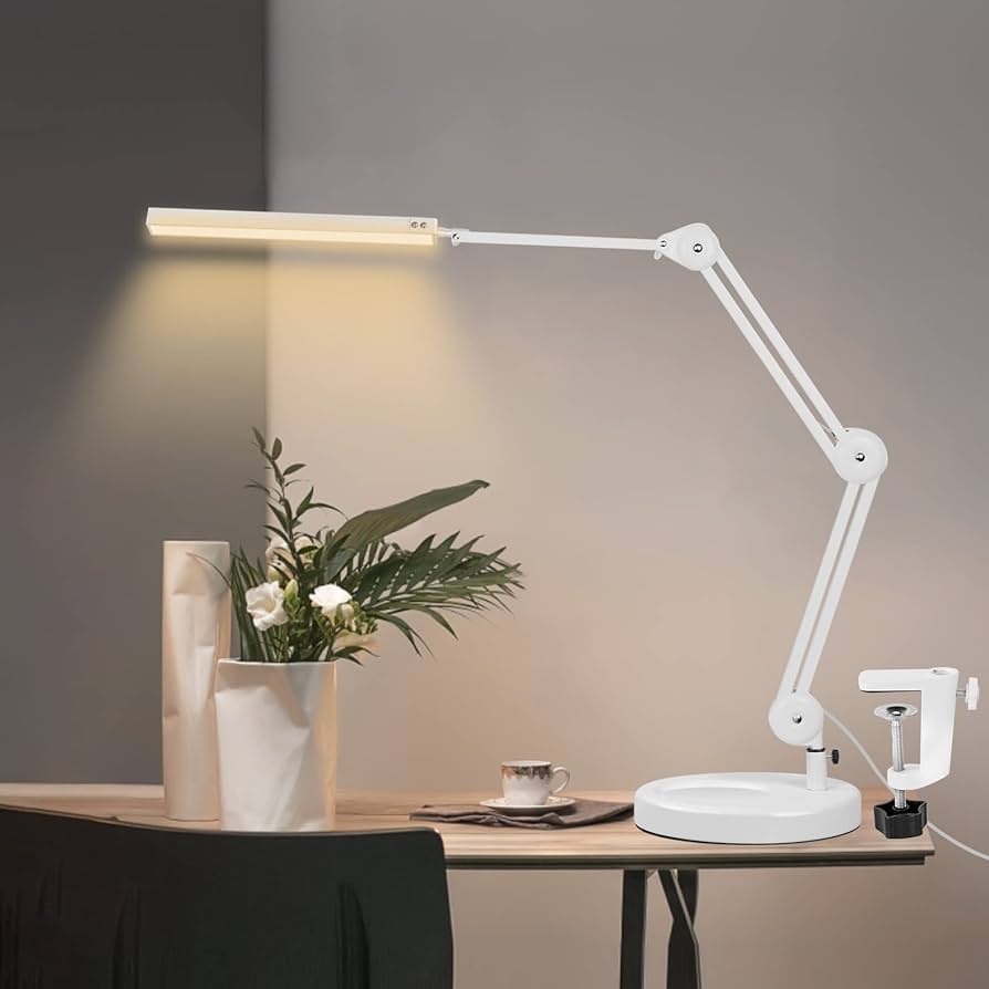 VersaLite | Adjustable LED Lamp with Clamp and Rotating Arm