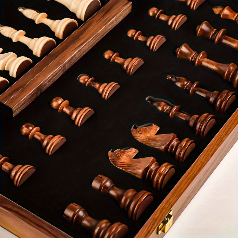 EliteSquare | Luxury Chess Set – Durable Wooden Board & Detailed Pieces