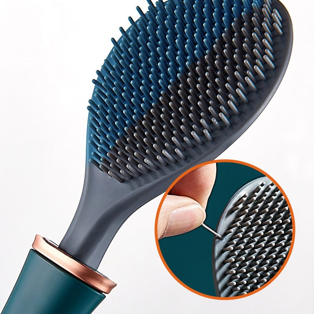 PureBrush | Elegant Toilet Brush with Antibacterial Silicone Head