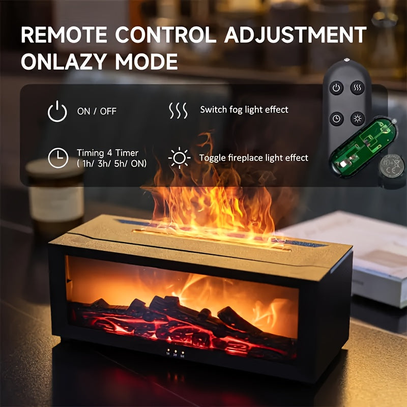 FlameMist | Ultrasonic Diffuser – Portable Mist & Soothing Ambience