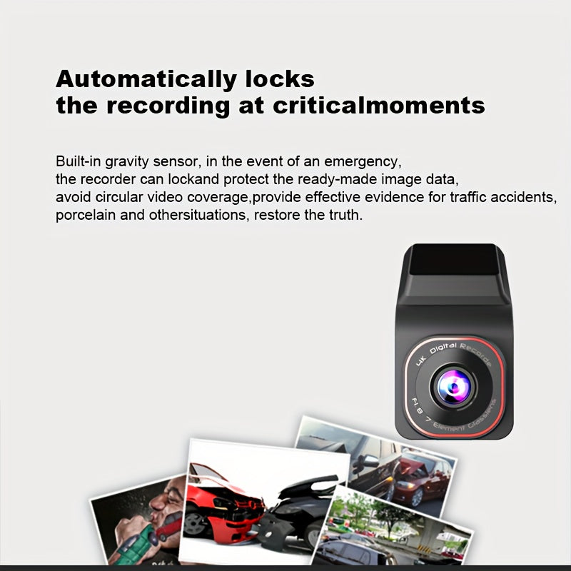 NightEye | Full HD Car Dash Cam – Mini LCD & Loop Recording