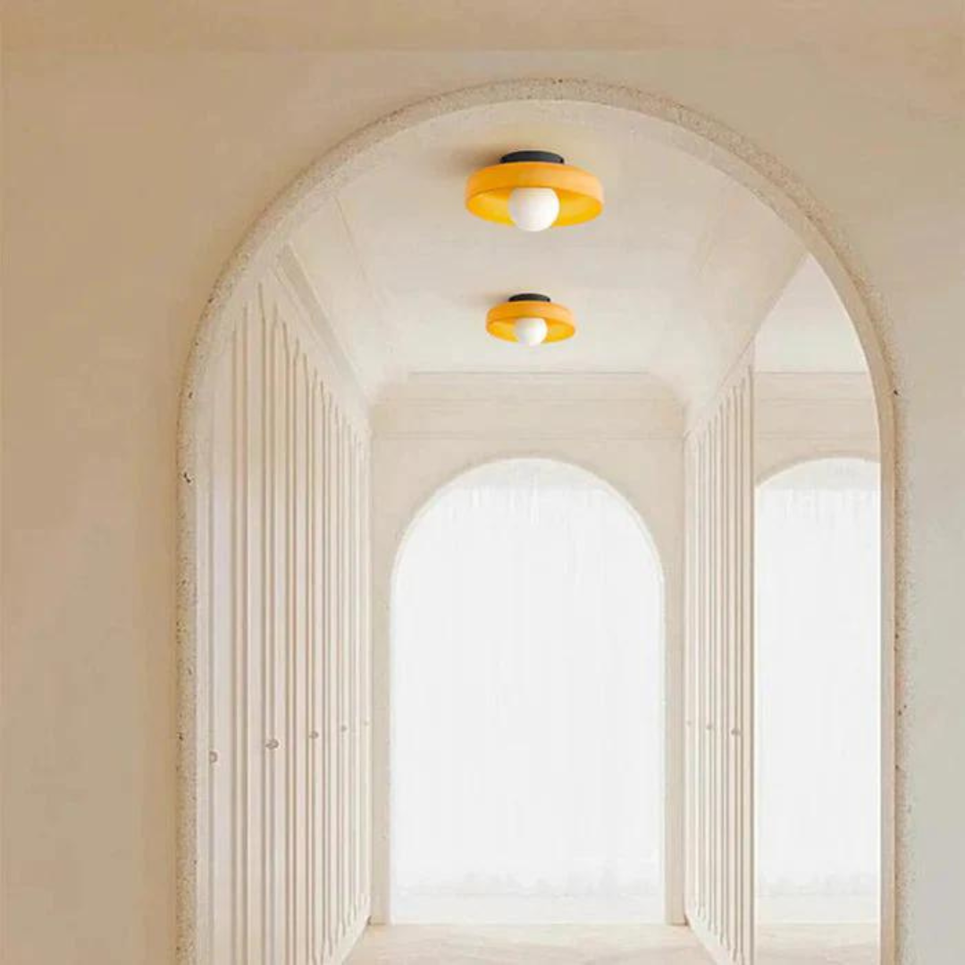 SkyLumi | Round Ceiling Light with Stylish Functionality