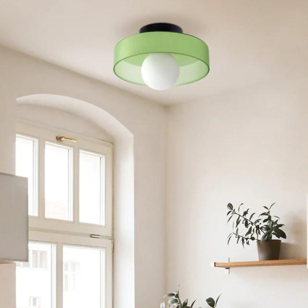 SkyLumi | Round Ceiling Light with Stylish Functionality