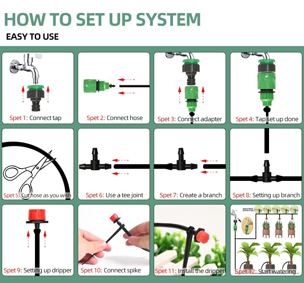 IrrigaPro | Precise Garden Irrigation with Timer & Filter