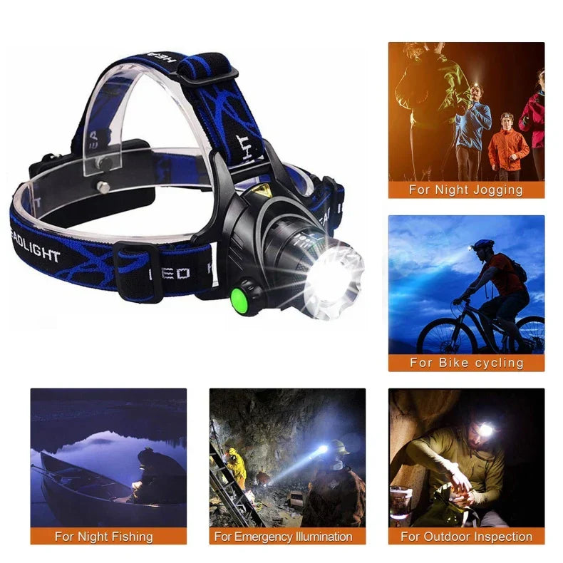 TrailTorch | Rechargeable headlamp for all weathers