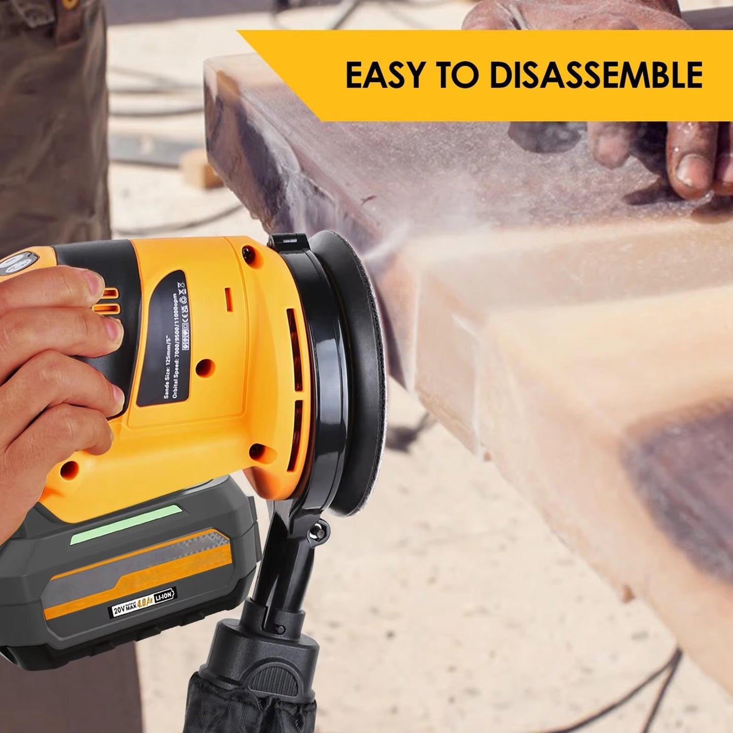 SandPro | Brushless Orbital Electric Sander