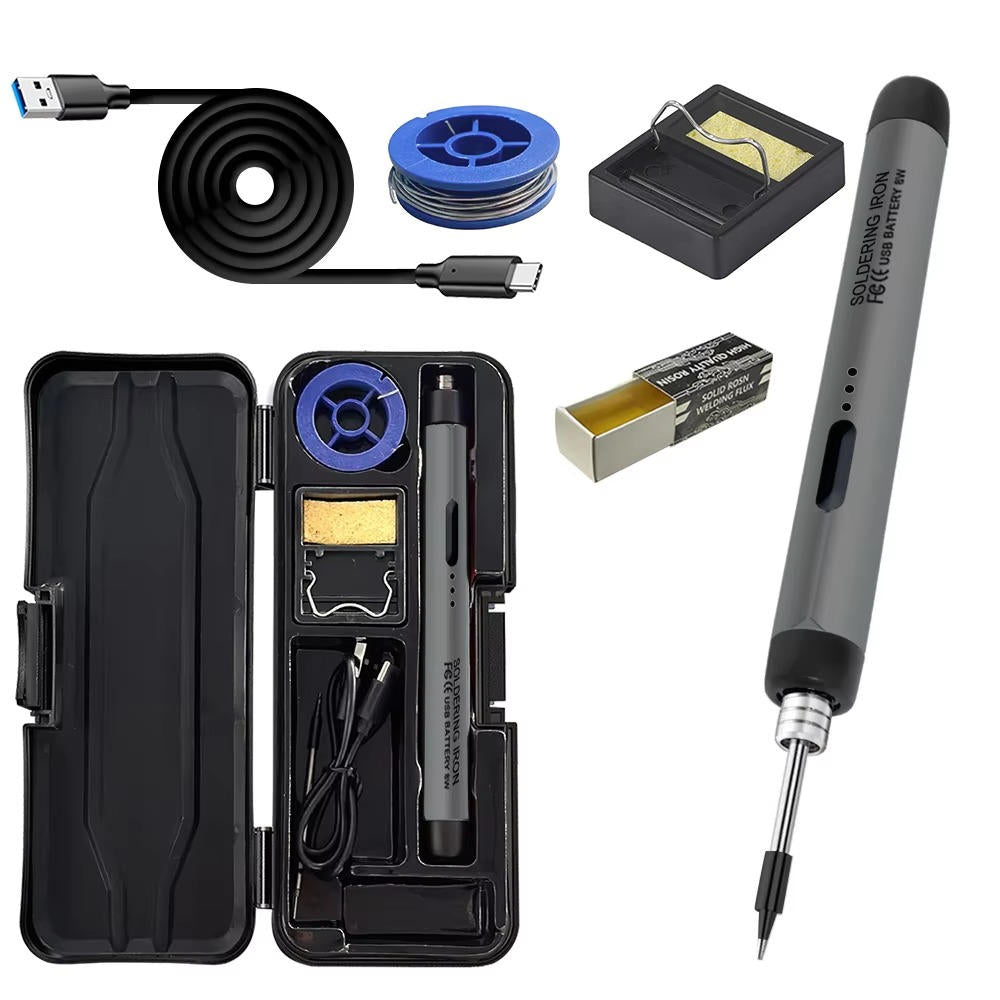 FlexiWeld | Digital Electric Soldering Iron Set