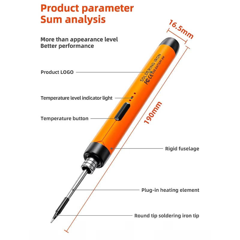 FlexiWeld | Digital Electric Soldering Iron Set