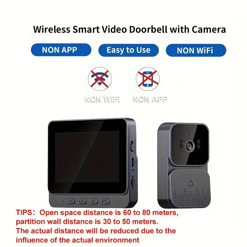 WatchBell | HD Display Smart Doorbell with Night Vision