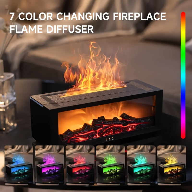 FlameMist | Ultrasonic Diffuser – Portable Mist & Soothing Ambience