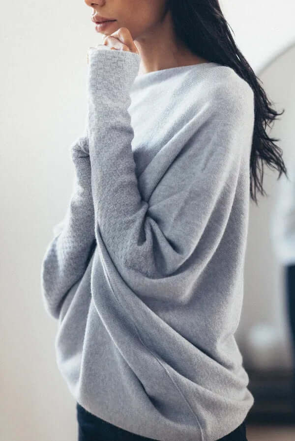 Arielle | Elegant Draped Jumper | Women’s Fashion