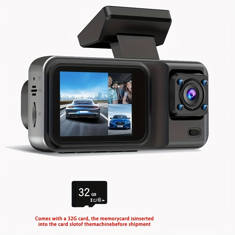 ClearRoad | 1080P Dash Cam – Front, Rear & In-Car View