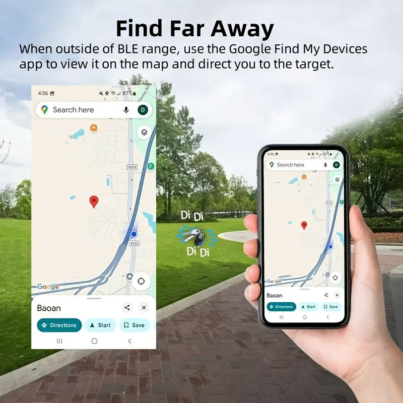 TrackGo | Compact Smart Tag – Secure Valuables Anywhere